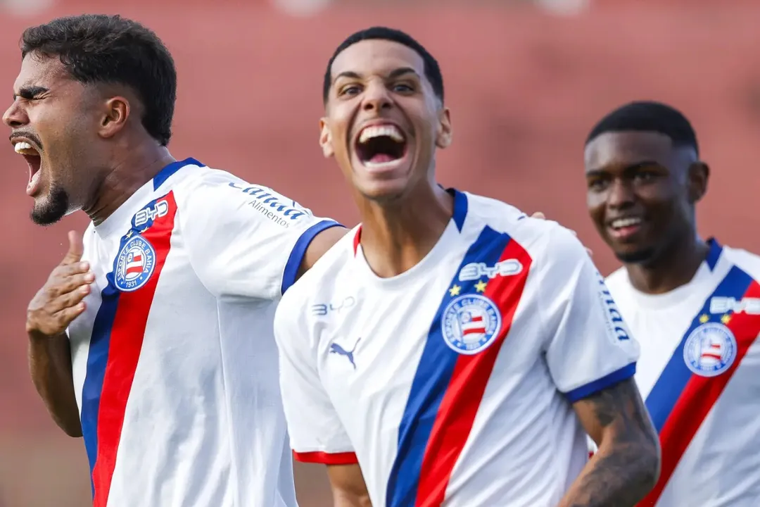 Bahia goleia Fluminense de Feira por 8 a 0 e aproxima-se do octacampeonato Baiano Sub-20