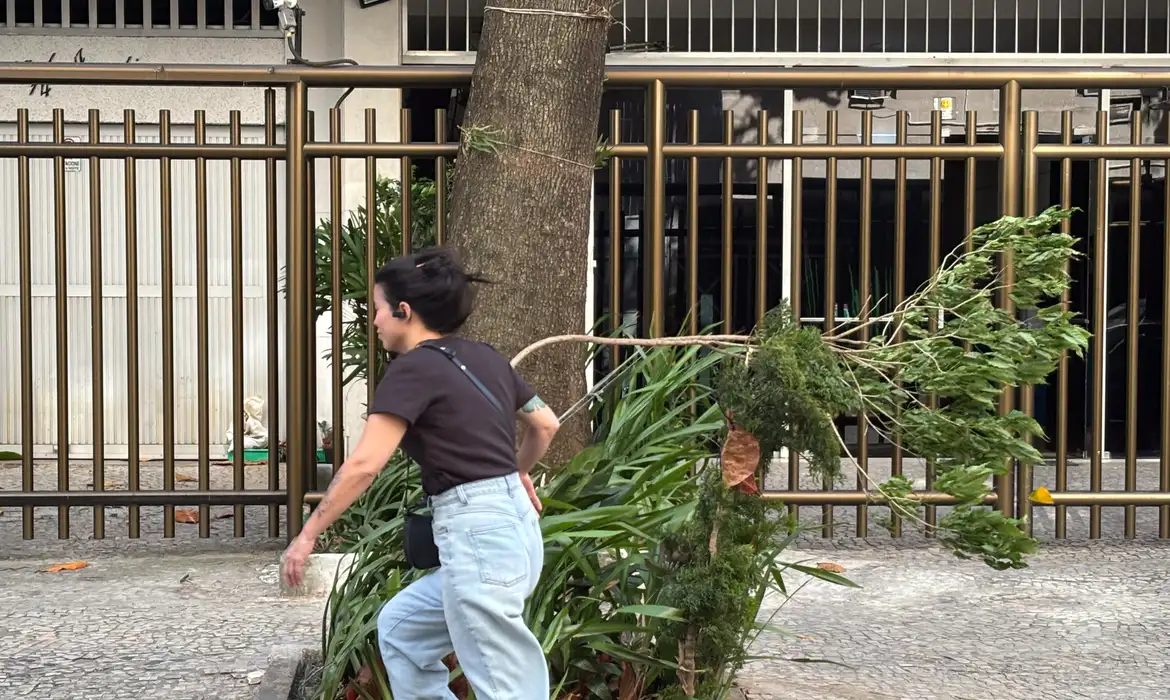 Defesa Civil emite alerta para rajadas de vento de até 75,9 km/h no Rio de Janeiro