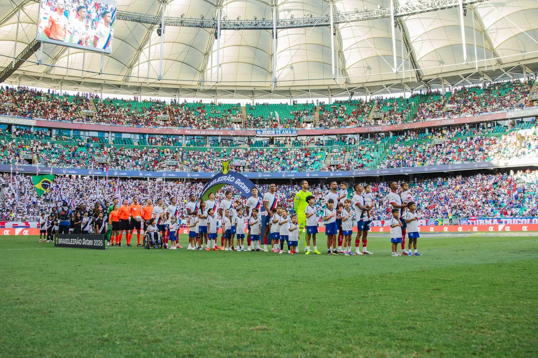 Bahia SAF critica condições do gramado da Arena Fonte Nova e cobra melhorias