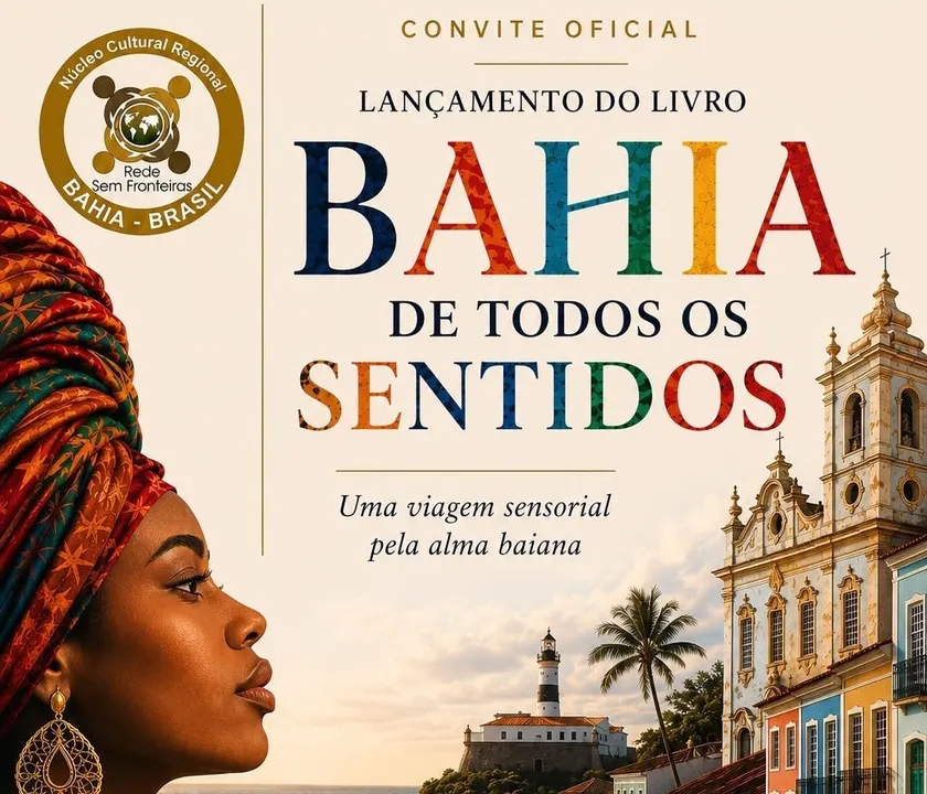 Antologia reúne dez autores em obra sensorial sobre a cultura e a identidade baiana