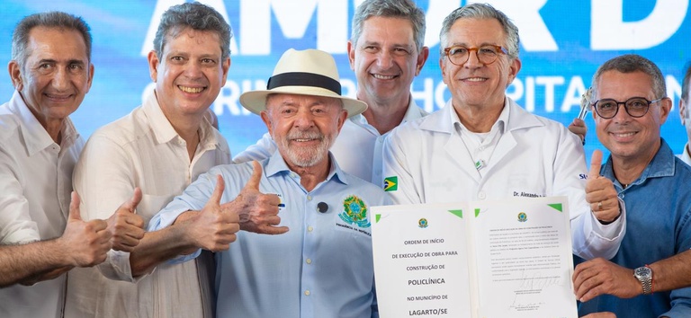 Lula visita o primeiro hospital oncológico interestadual do Brasil e defende soberania nacional