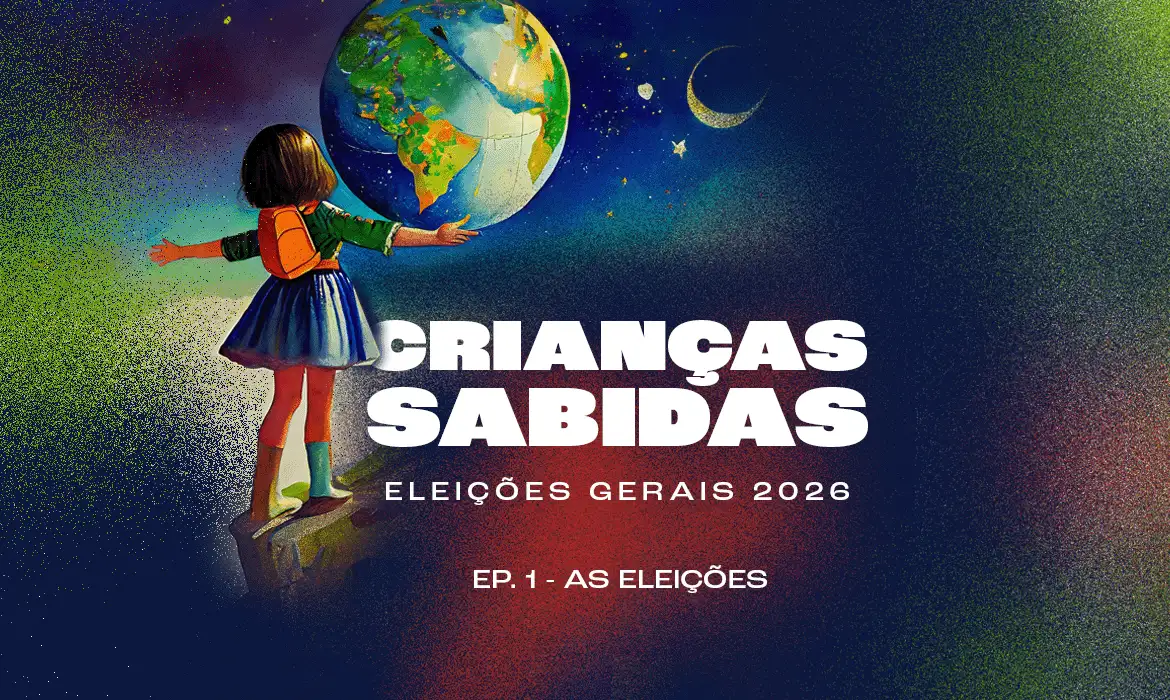 Podcast infantil "Crianças Sabidas" estreia temporada sobre as Eleições Gerais 2026 e explica fundamentos da democracia