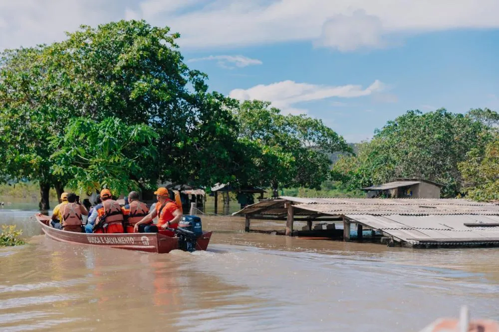 Chuvas em Roraima afetam mais de 5,6 mil pessoas e governo federal envia força-tarefa