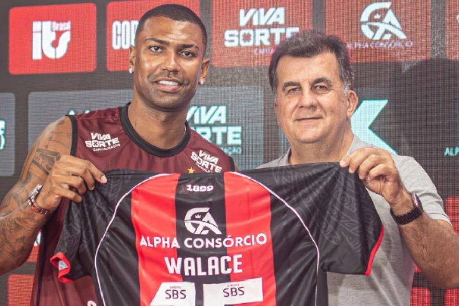 Walace é Apresentado no Vitória e Revela Papel Decisivo de Jair Ventura no Acerto