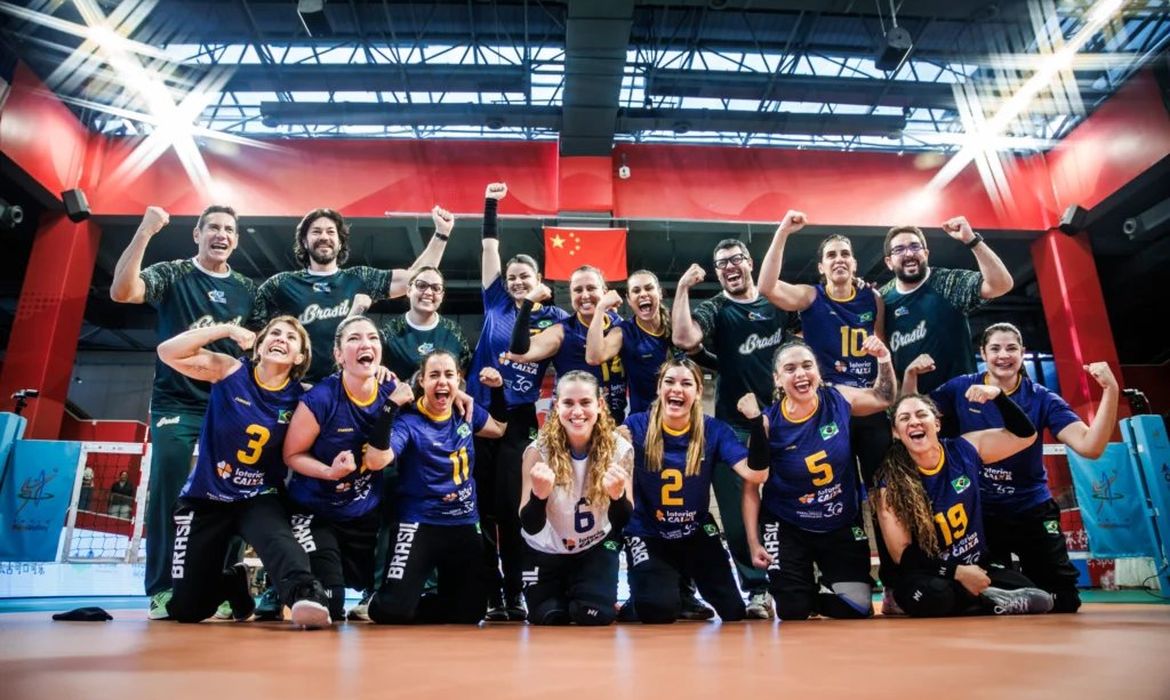 Brasil Vence a China e Disputa o Ouro no Mundial de Vôlei Sentado