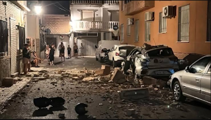 Forte abalo sísmico atinge o sul da Espanha, provoca danos materiais e mobiliza estado de emergência